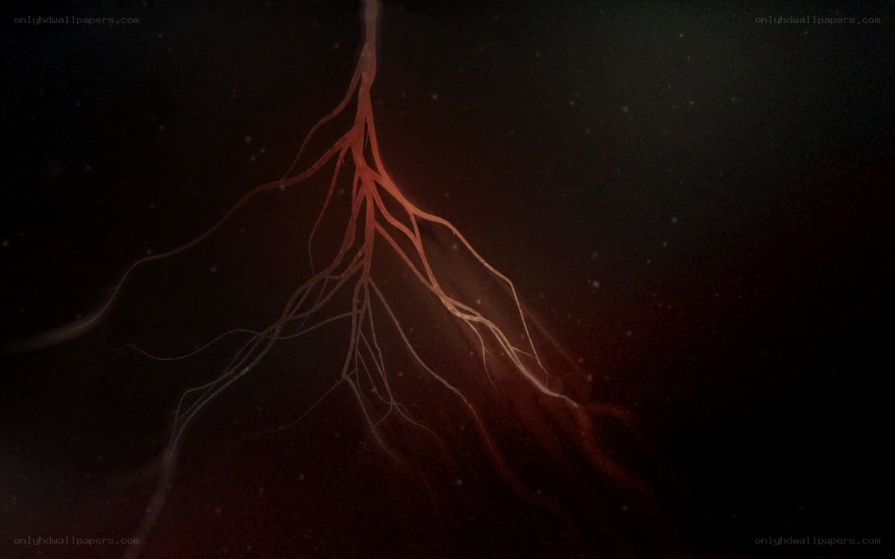 glowing root system