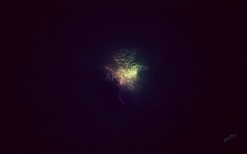 Glowing Rose Particle