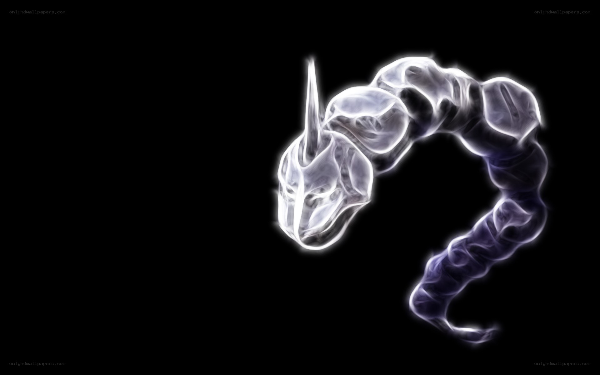 glowing serpent creature
