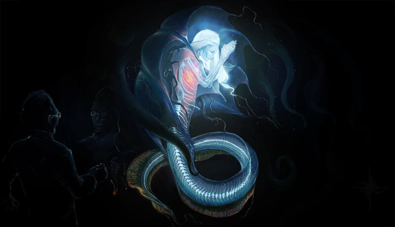 Glowing Serpent Entity