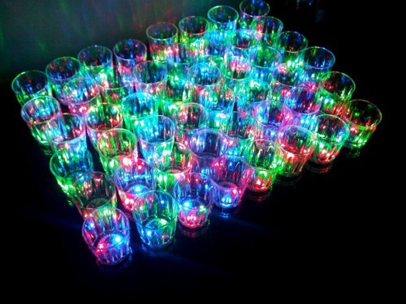 Glowing Shot Glasses