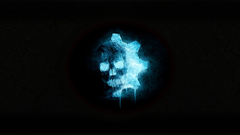 Glowing Skull and Gear
