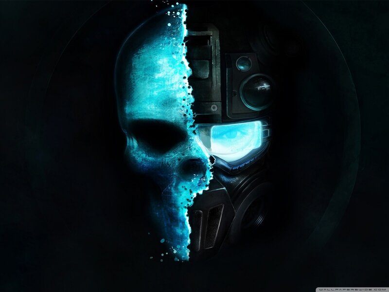 Glowing Skull Helmet