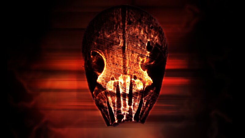 Glowing Skull Mask