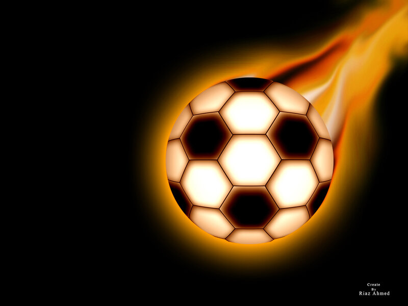 Glowing Soccer Ball