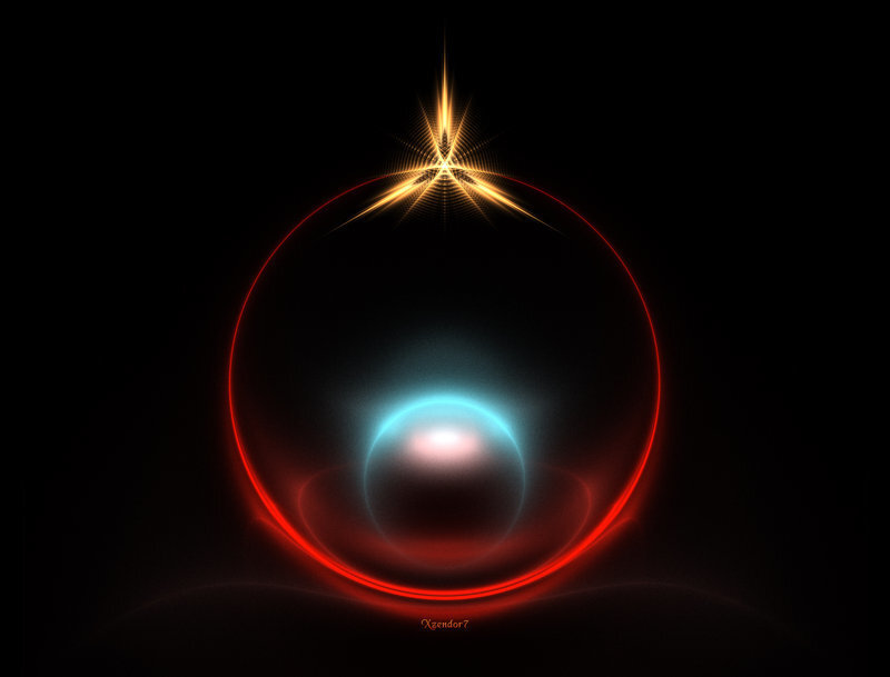 Glowing Sphere with Star