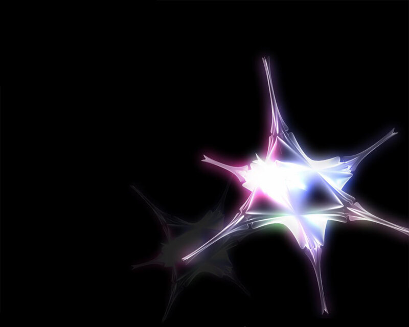 Glowing Star-like Shape