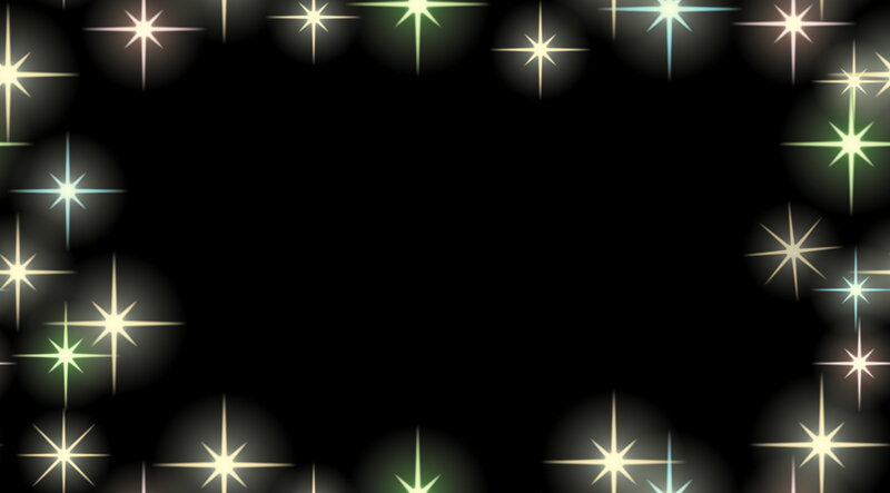 Glowing Star Shapes