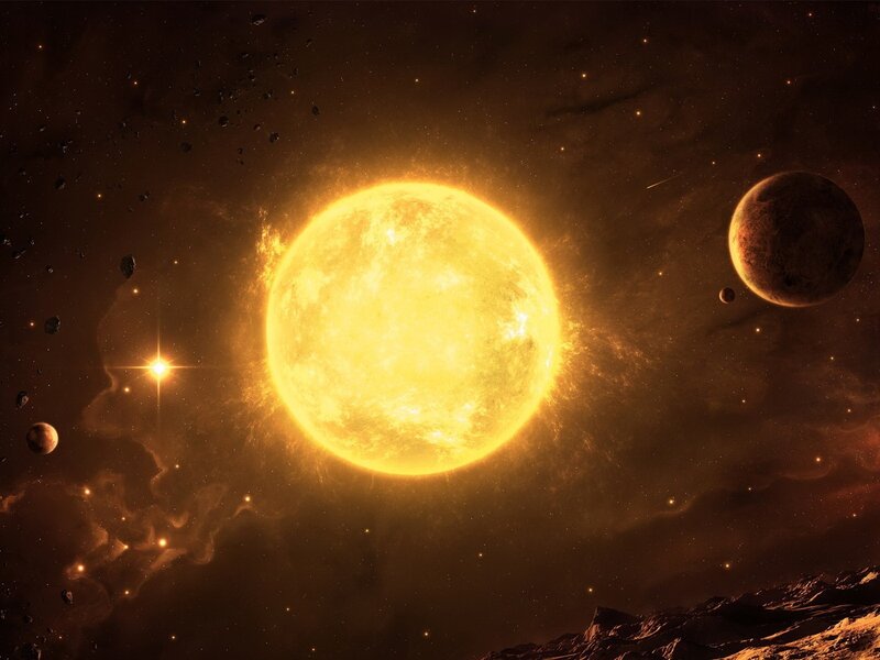 Glowing Star System