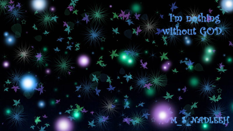 Glowing Stars and Leaves