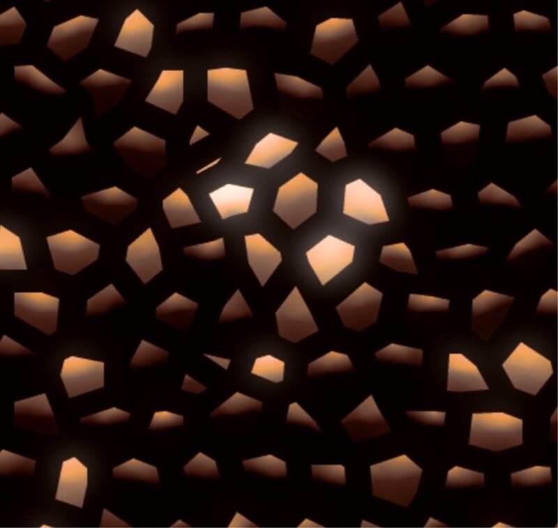 Glowing Stone Pattern