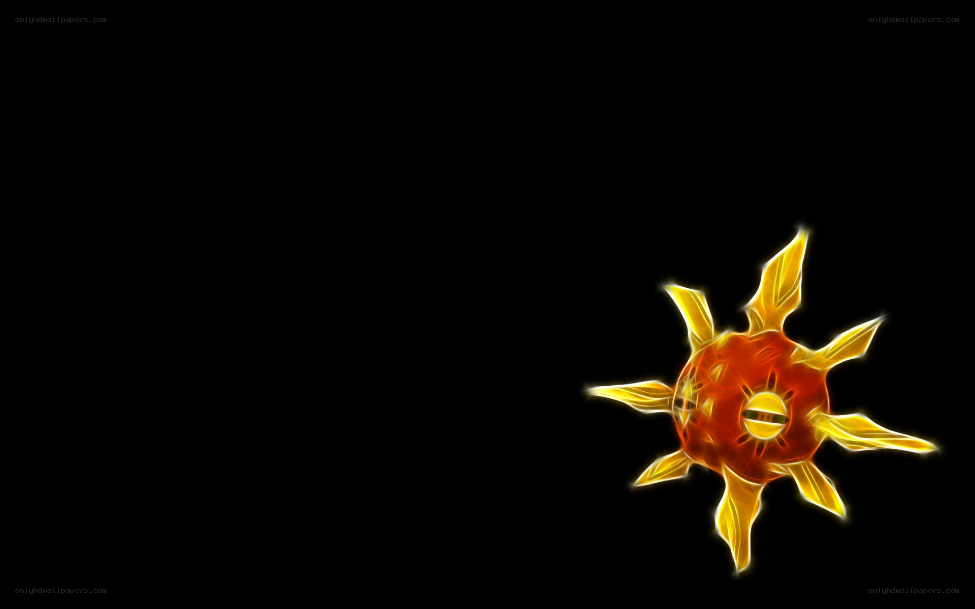 glowing sun symbol