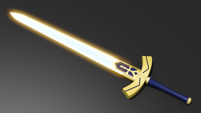 Glowing Sword
