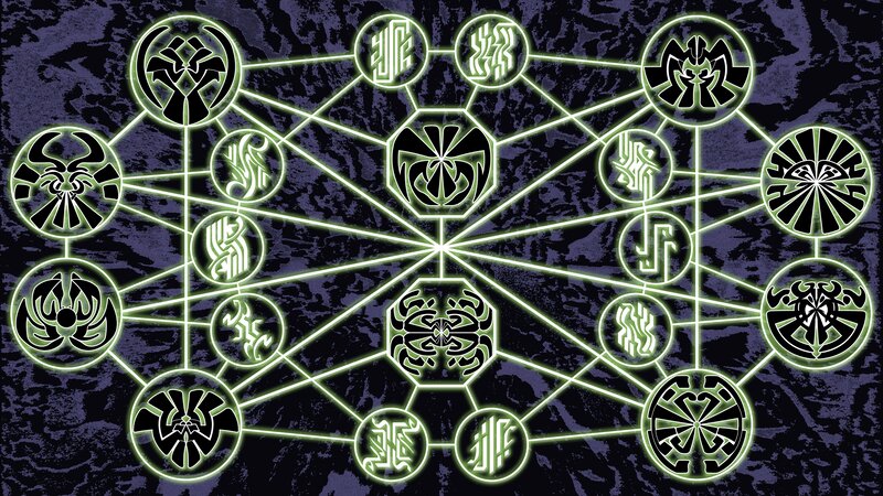 Glowing Symbol Network