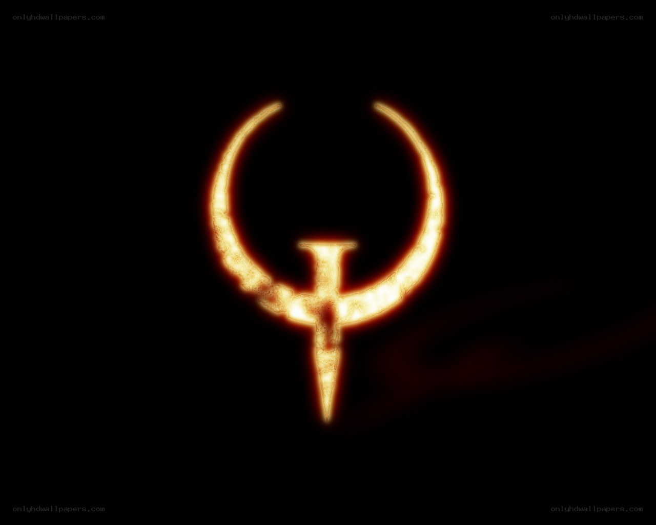 glowing symbol on black background