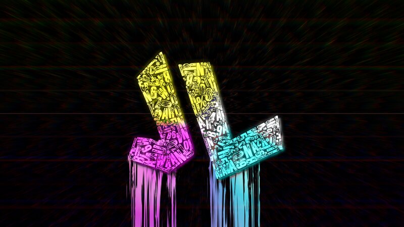 Glowing Text Art
