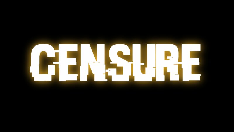 Glowing Text on Black