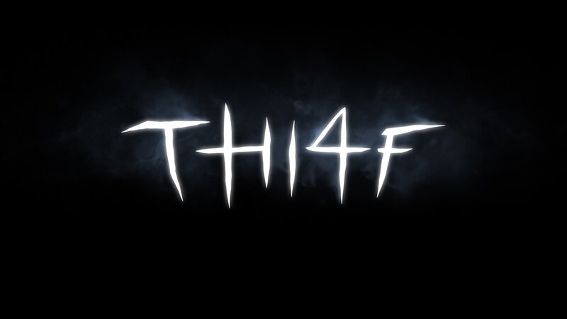 Glowing Text on Dark Background — Black, Dramatic