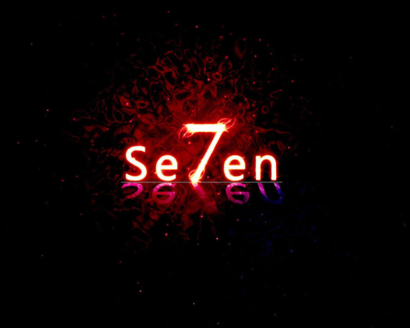 Glowing Text on Dark Background — Black