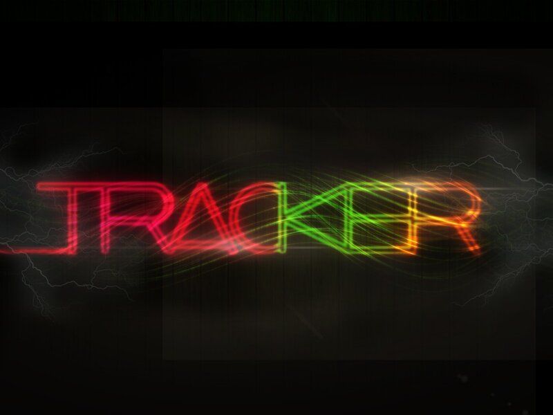 glowing text with lightning effects