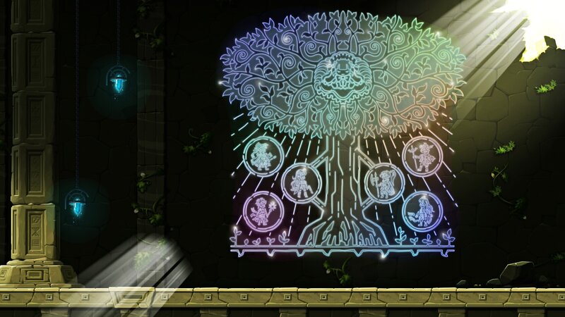 Glowing Tree Mural