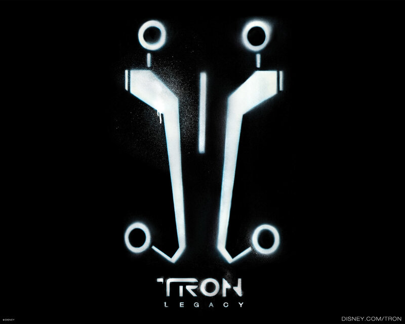 Glowing Tron Symbol