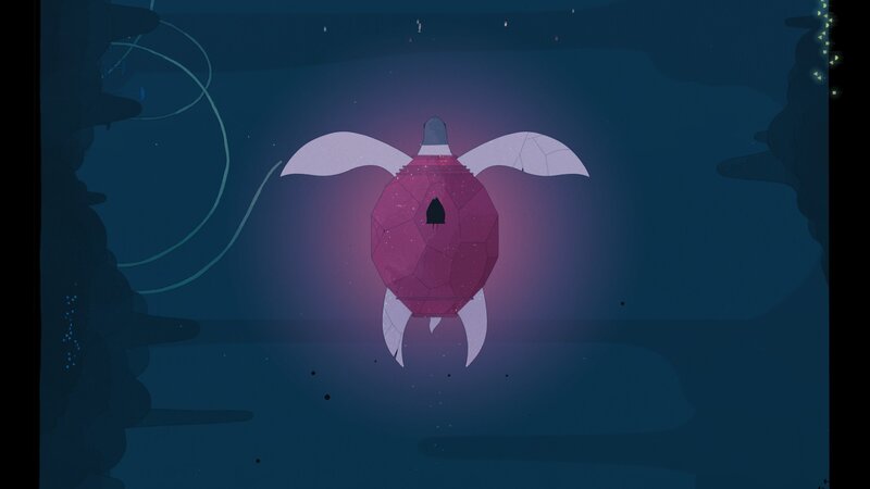 Glowing Turtle-like Creature