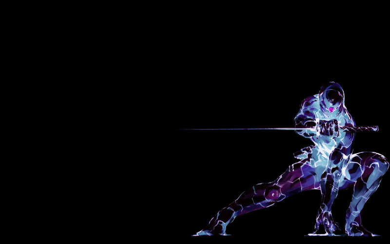 glowing warrior with sword