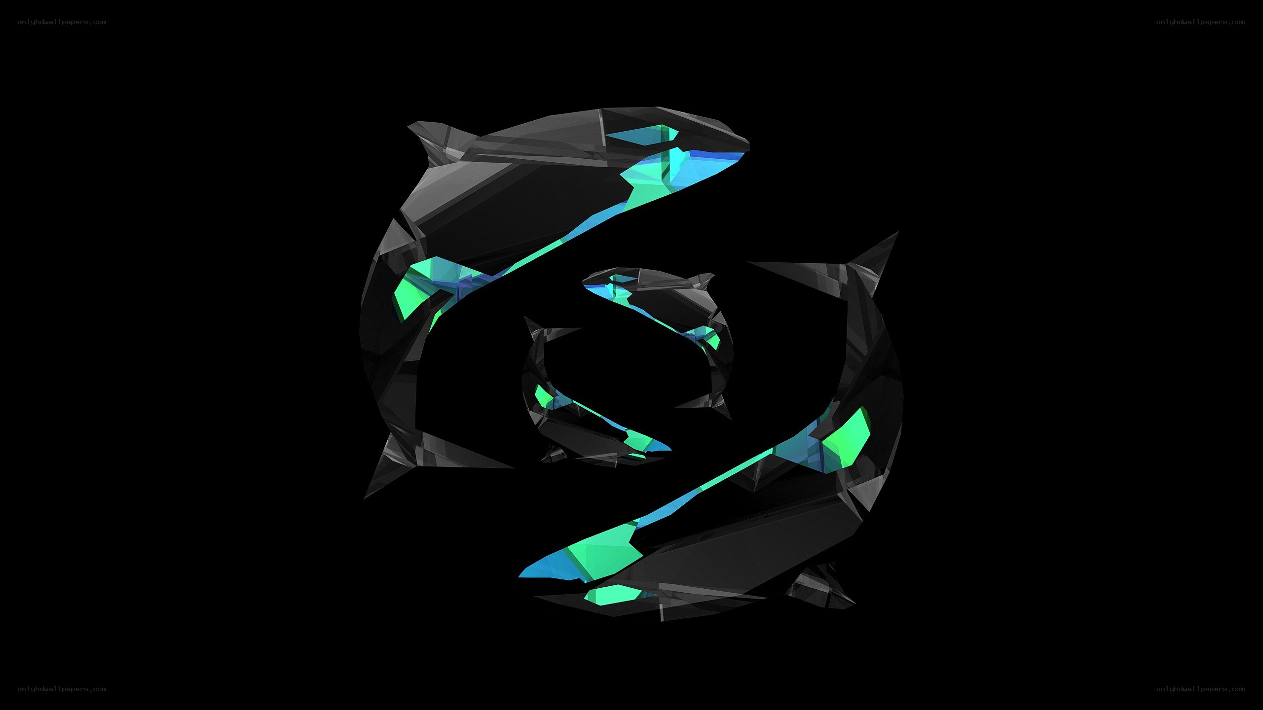 glowing whale sculpture