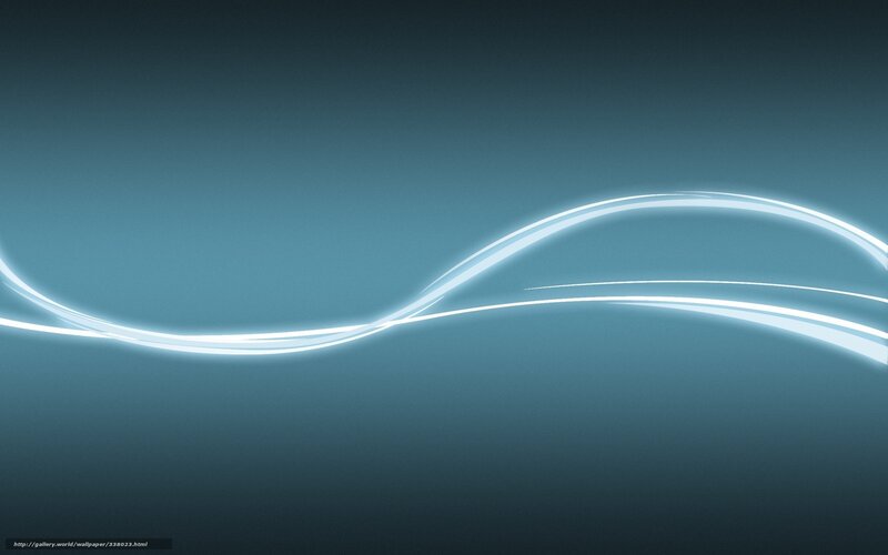 Glowing White Lines — Blue, Calm