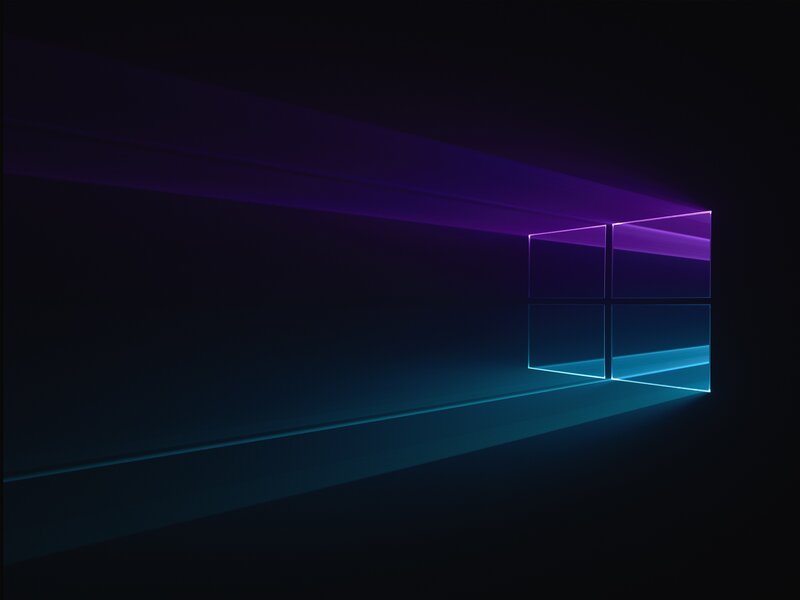 Glowing Window Logo