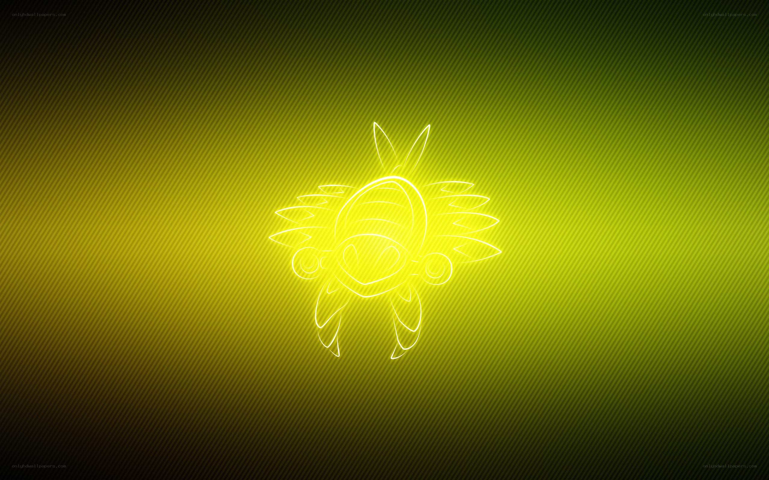glowing yellow creature outline