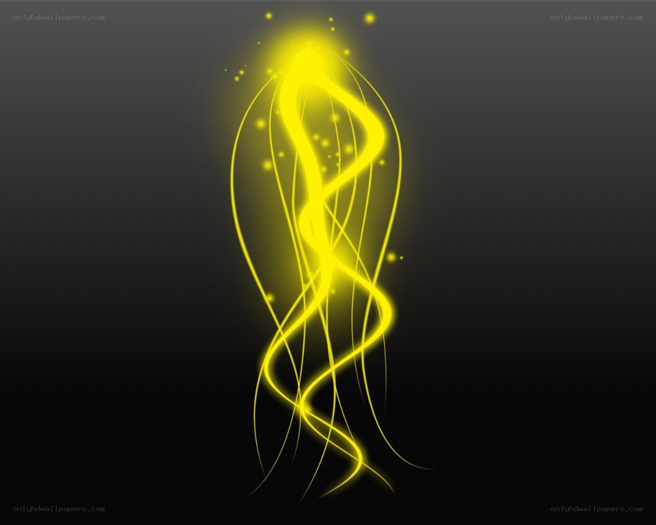glowing yellow energy swirl
