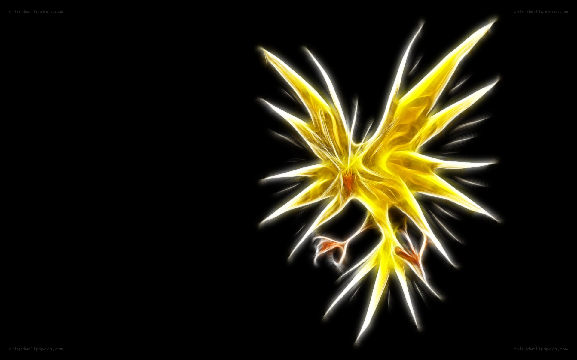 glowing yellow starburst