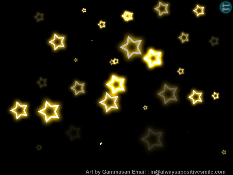 Glowing Yellow Stars — Calm