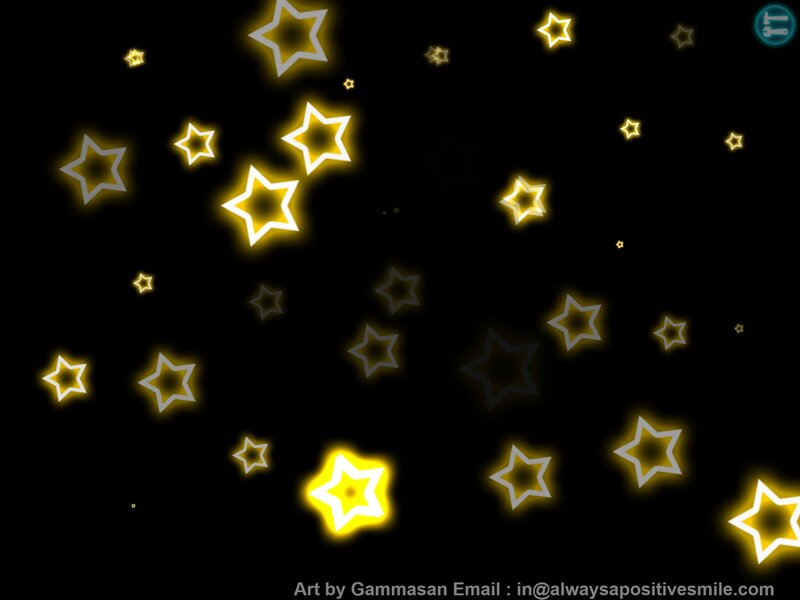 Glowing Yellow Stars