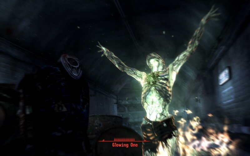Glowing Zombie Figure — Green