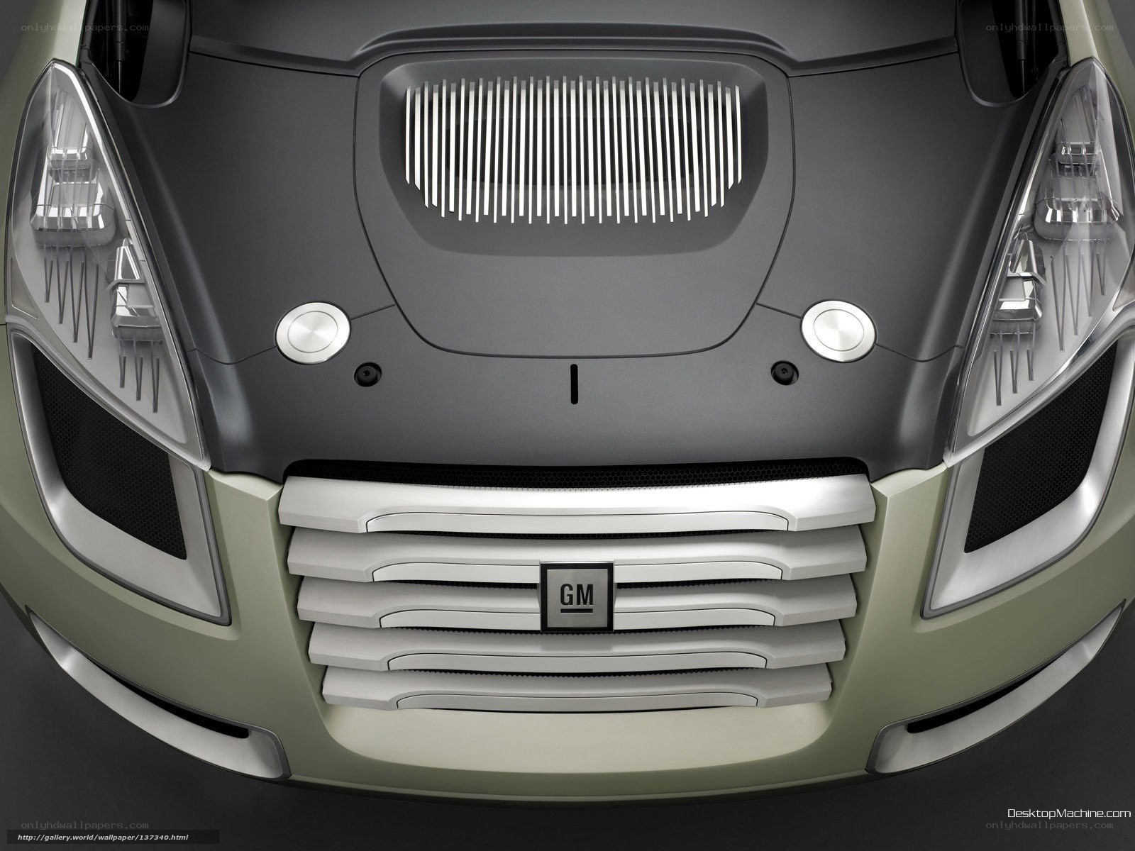 GM concept car front view