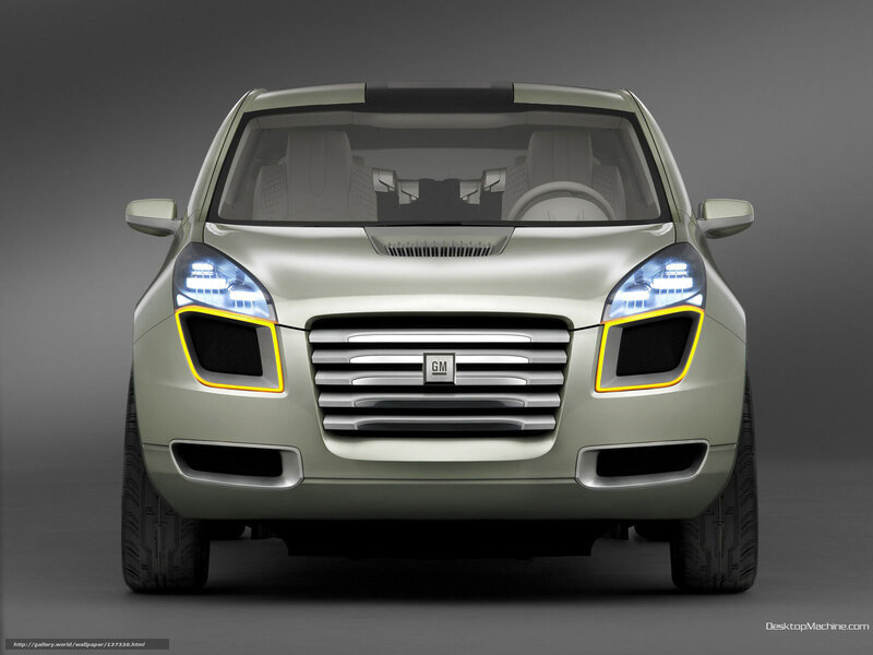 GM concept car front view
