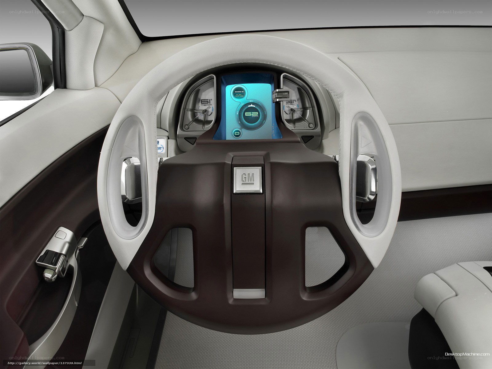 GM concept car interior