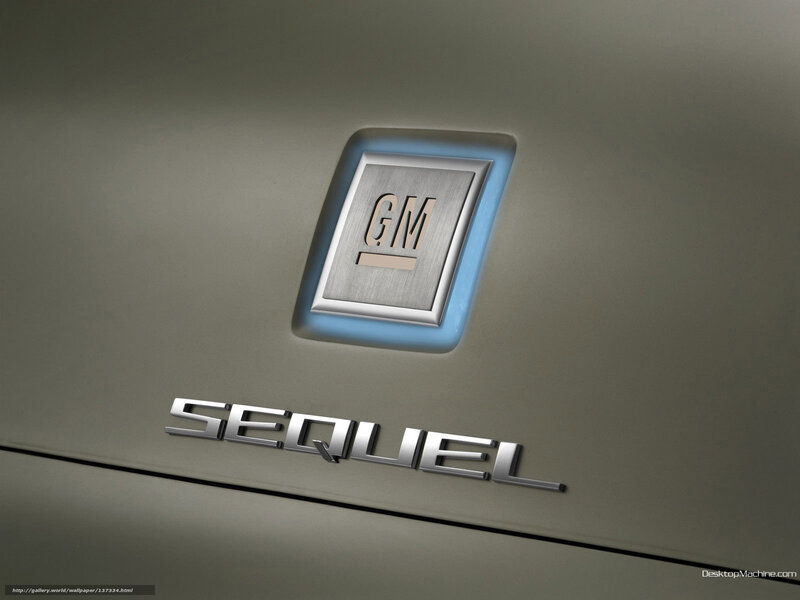 GM Sequel car emblem