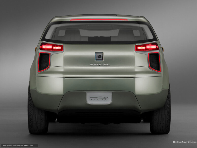 GM Sequel concept car rear view