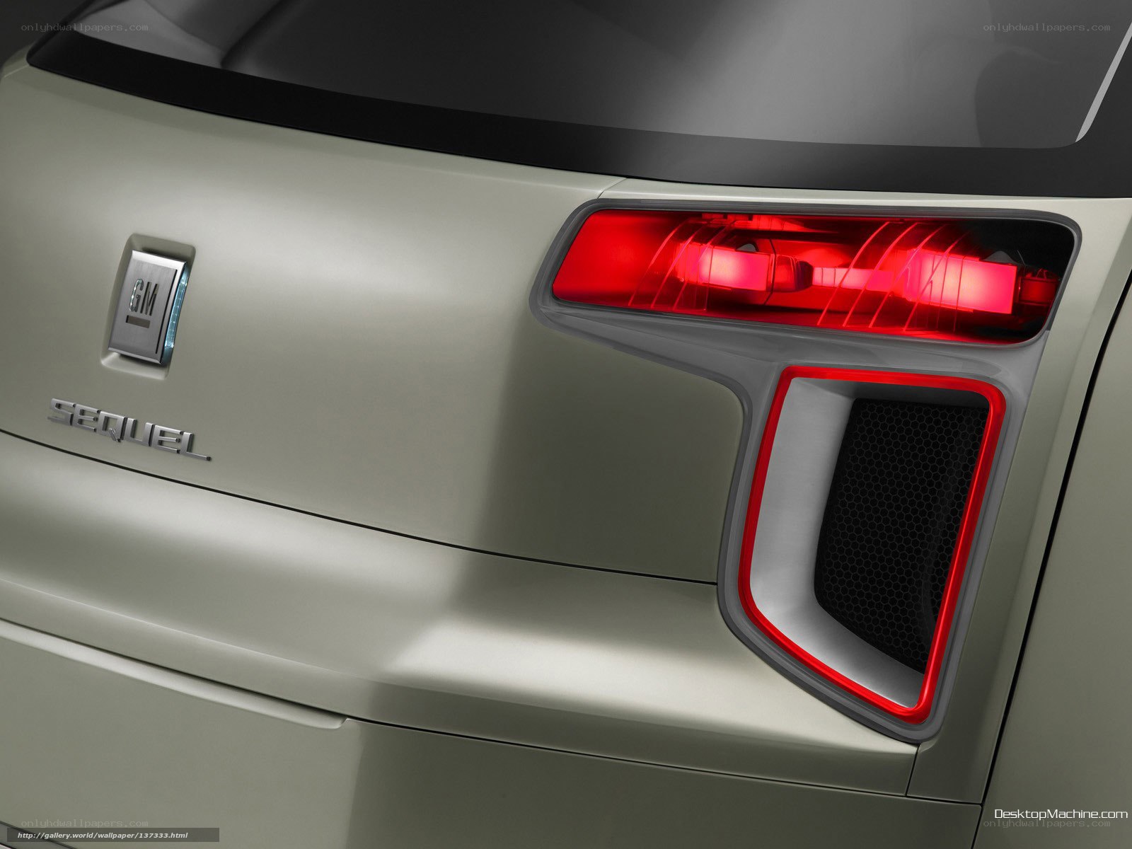 GM Sequel concept car rear