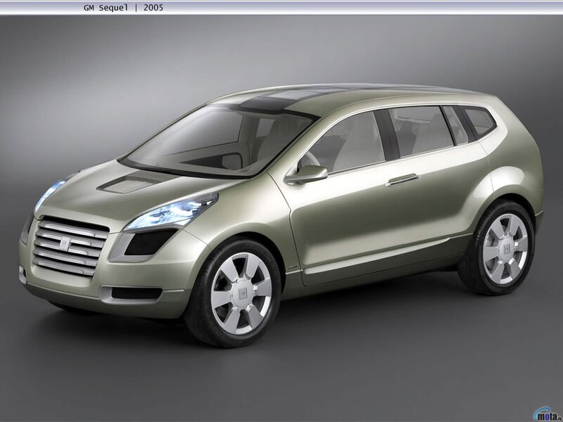 GM Sequel concept car