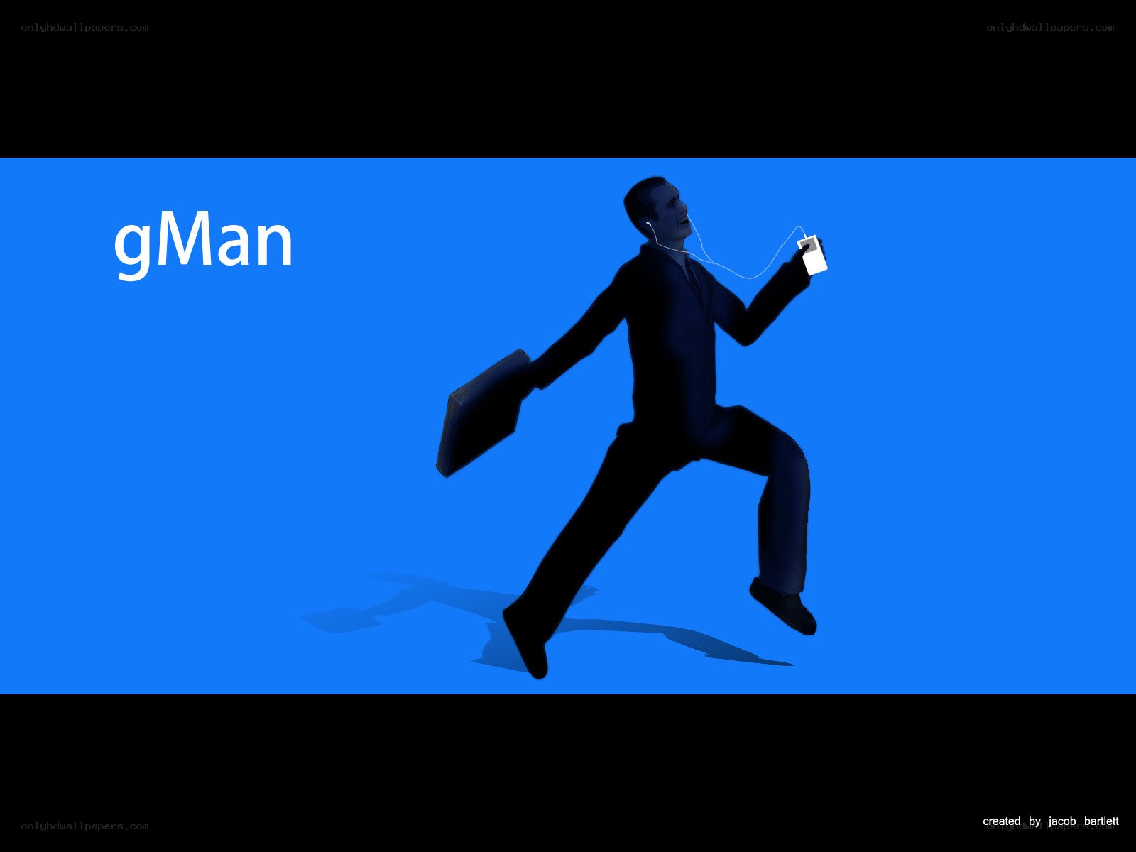 gMan character illustration
