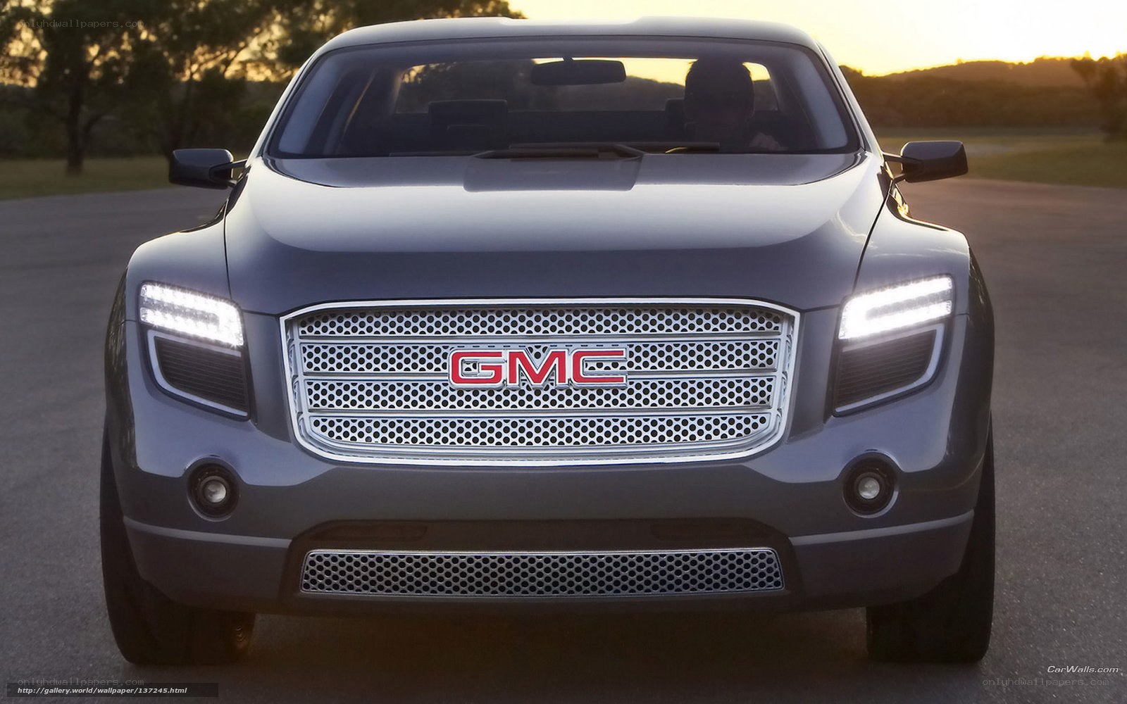 GMC Concept Car Front View