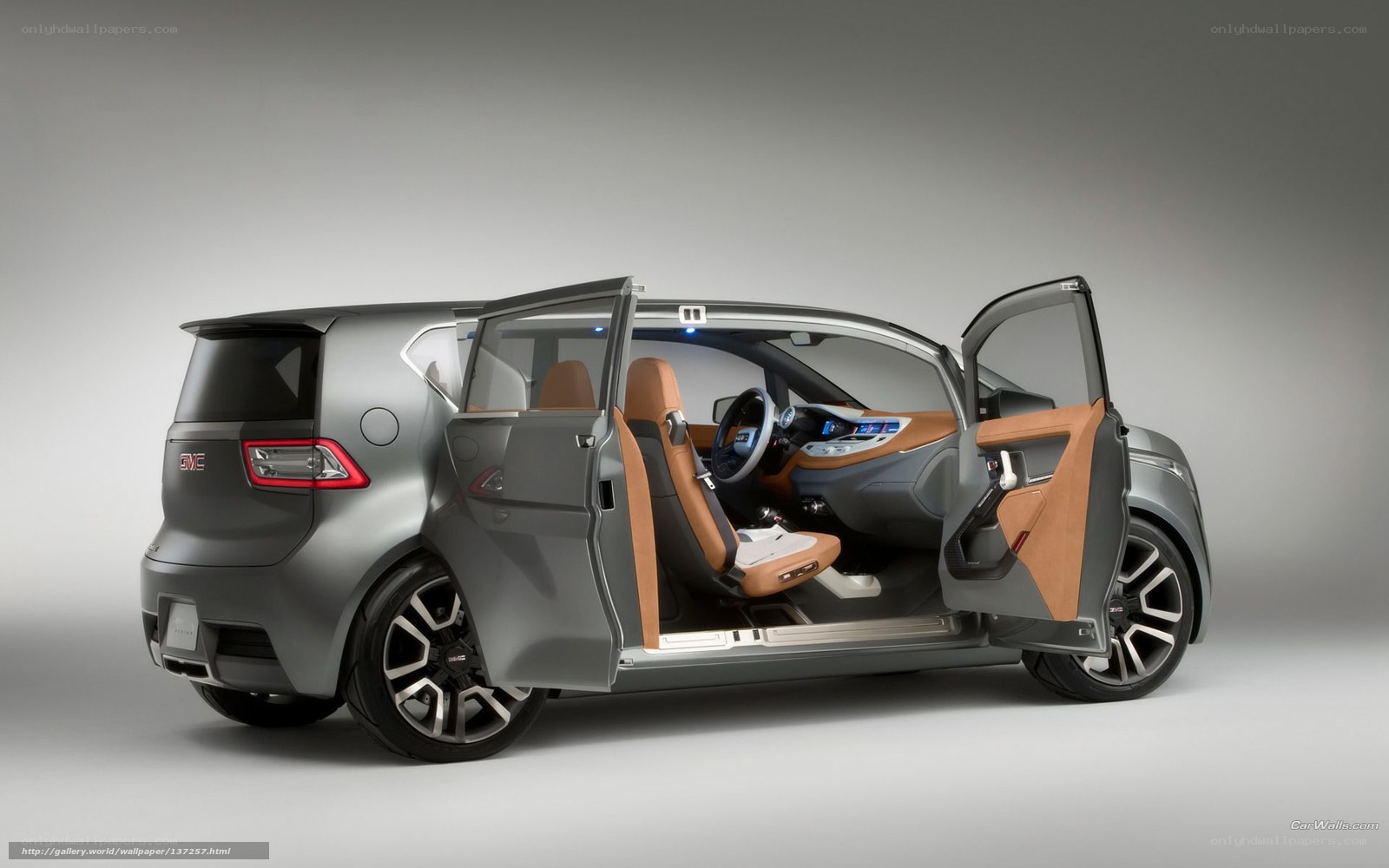 GMC concept car interior