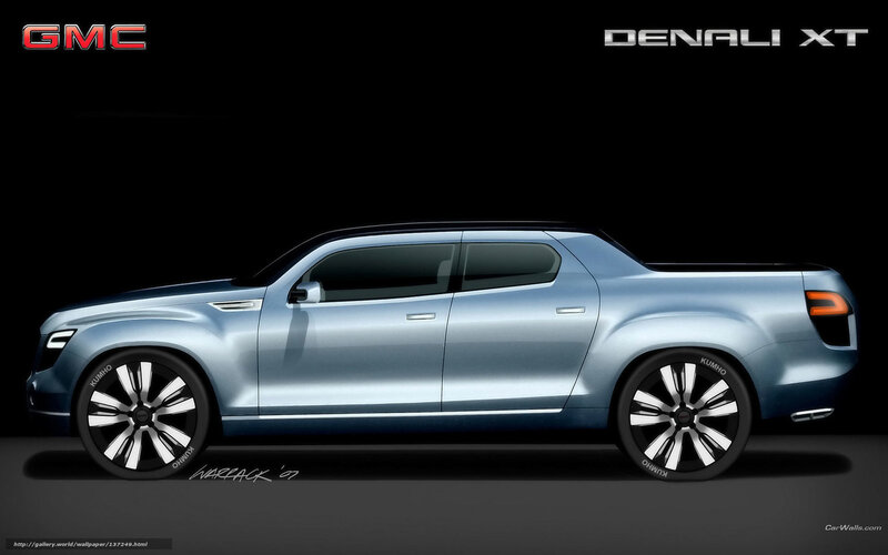 GMC Denali XT Concept — Blue, Dramatic