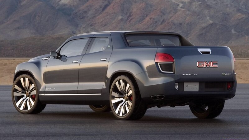 GMC Denali XT Concept — Gray, Dramatic, Afternoon, Photograph, Mountains