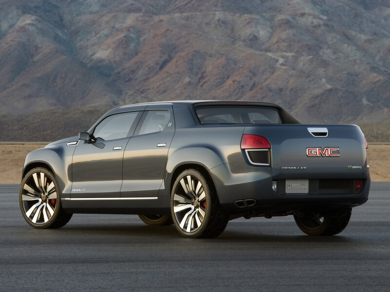GMC Denali XT Concept — Gray, Dramatic, Sunset, Photograph, Mountains, Desert, Black